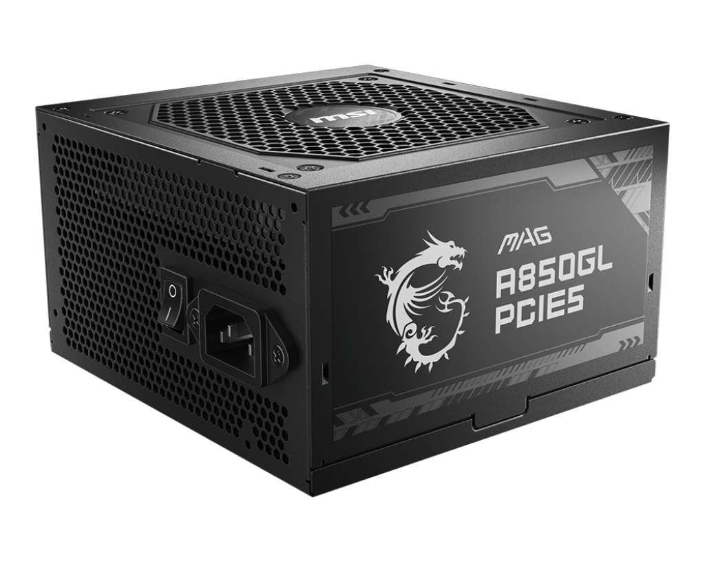 MSI MAG A850GL PCIE5 850W POWER SUPPLY