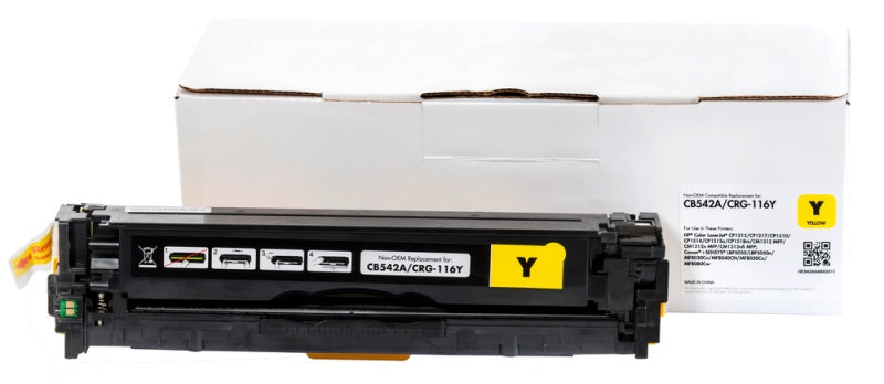 Static Control Universali Lazerinė kasetė geltona, suderinama su HP CB542A/CE322A/CF212A/CRG716