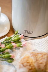 Adler | Kettle | AD 1347w | Electric | 2200 W | 1.5 L | Stainless steel | 360° rotational base | White