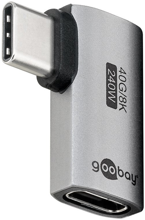 Goobay USB-C Adapter Horizontal 90°, USB4 | 74441