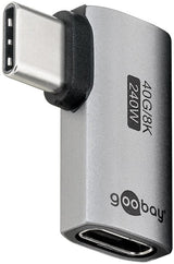 Goobay USB-C Adapter Horizontal 90°, USB4 | 74441