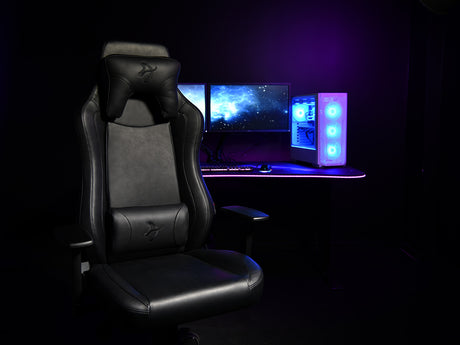 Arozzi Vernazza SoftPU | Gaming Chairs | Frame material: Metal; Wheel base: Aluminium; Upholstery: Soft PU | Pure Black
