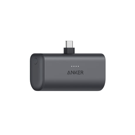 Anker Nano Power Bank Built-In with USB-C Connector | A1653H11 | 5000 mAh | Black