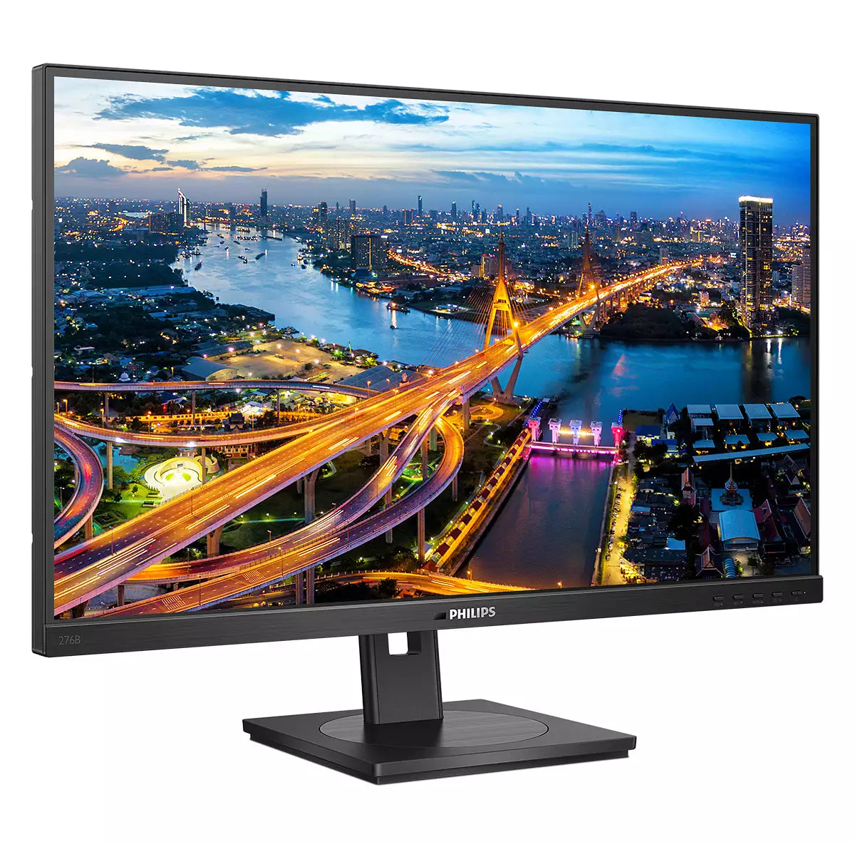 Philips | LCD Monitor with USB-C | 276B1/00 | 27 " | IPS | QHD | 16:9 | 75 Hz | 4 ms | 2560 x 1440 pixels | 300 cd/m² | HDMI ports quantity 2 | Black