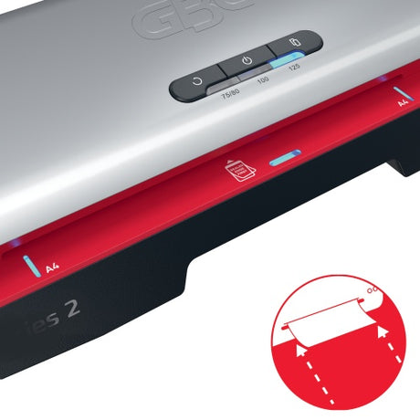 GBC 250 Office Laminavimo aparatas A4, 500 mm/min, Juoda/Pilka