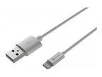 NATEC Prati cable Lightning USB-A M/M 2m