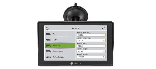Navitel | GPS Navigator | E777 TRUCK | GPS (satellite) | 800 x 480 | Maps included