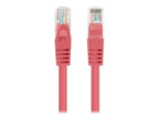 Lanberg Patchcord CAT.5E UTP 3M fluke passed 10-pack, Red | PCU5-20CC-0300-R