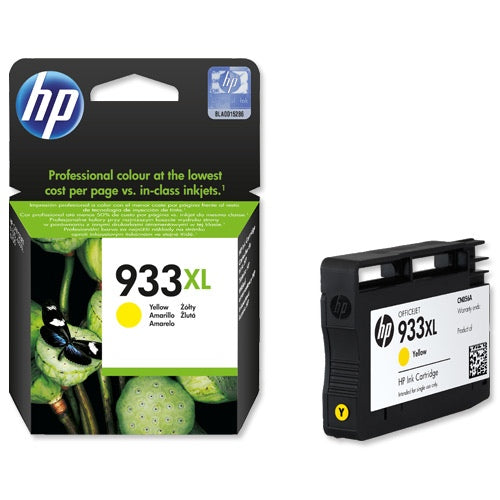 HP 933XL (CN056AE) Rašalinė kasetė, Geltona