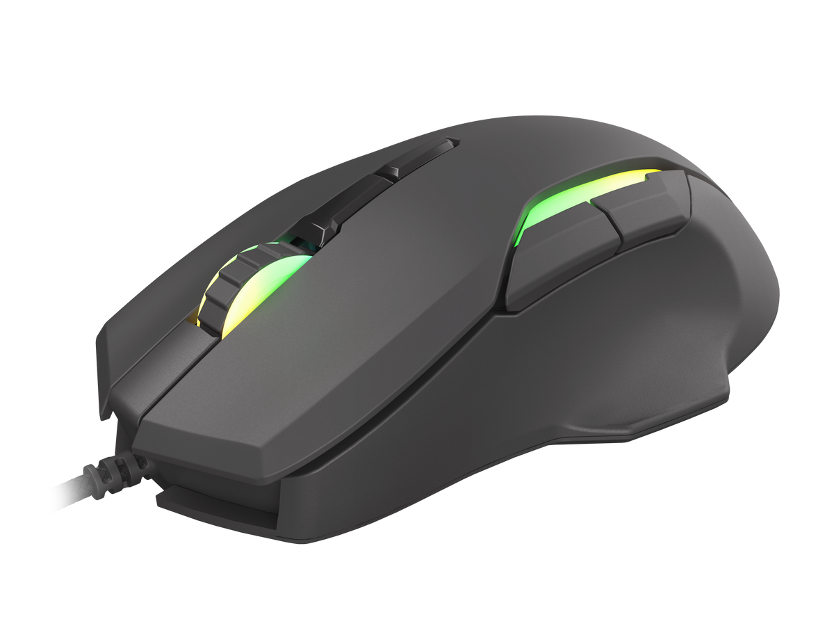 GENESIS Xenon 220 Gaming Mouse, 500 - 6400DPI, Wired, Black | Genesis