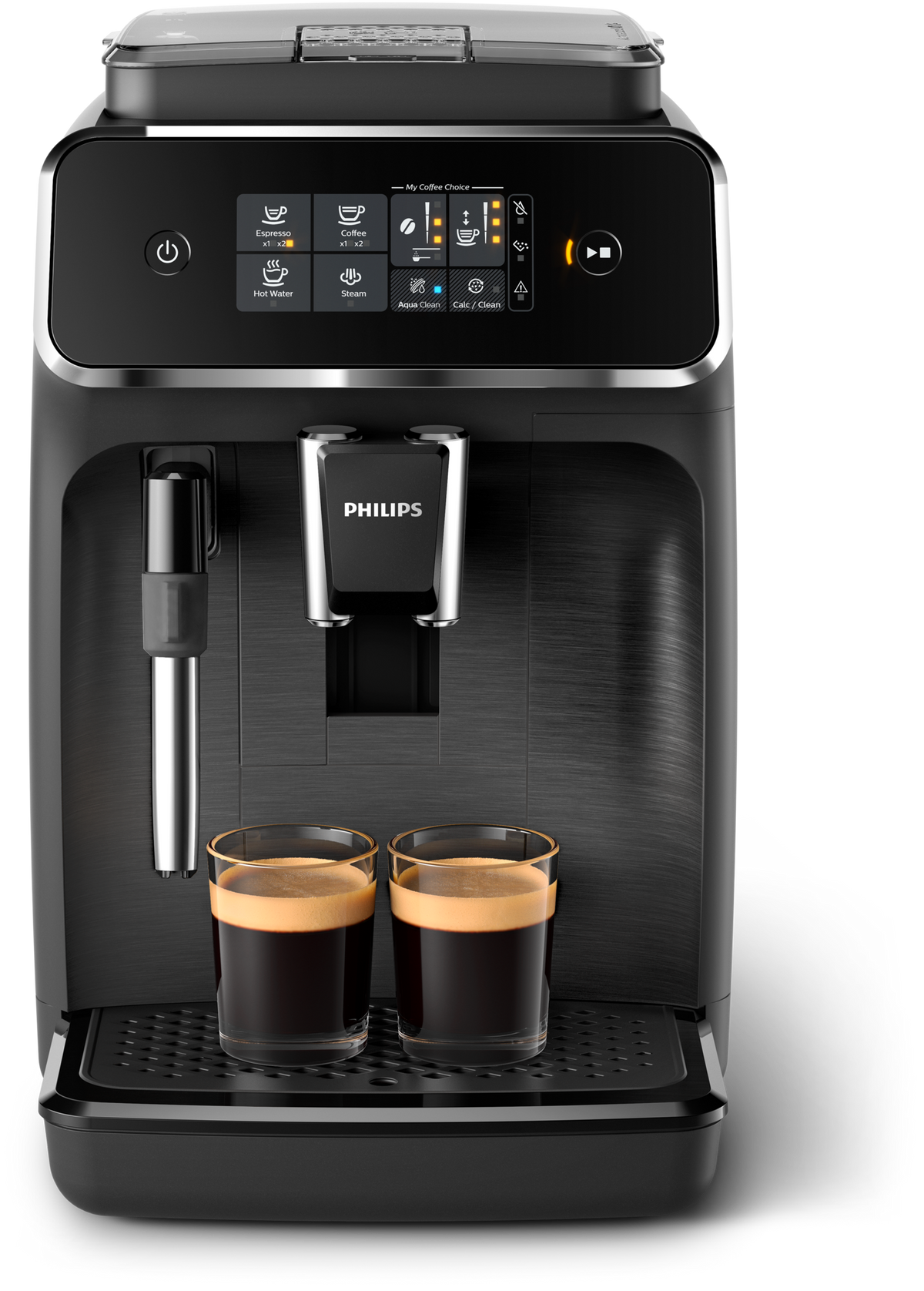 Philips Coffee Maker | EP2220/10 | Pump pressure 15 bar | Built-in milk frother | Automatic | 1500 W | Black