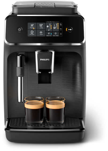 Philips Coffee Maker | EP2220/10 | Pump pressure 15 bar | Built-in milk frother | Automatic | 1500 W | Black