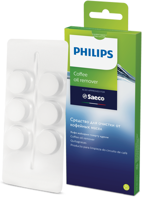 Philips | Coffee oil removal tablets, 6pcs | CA6704/10