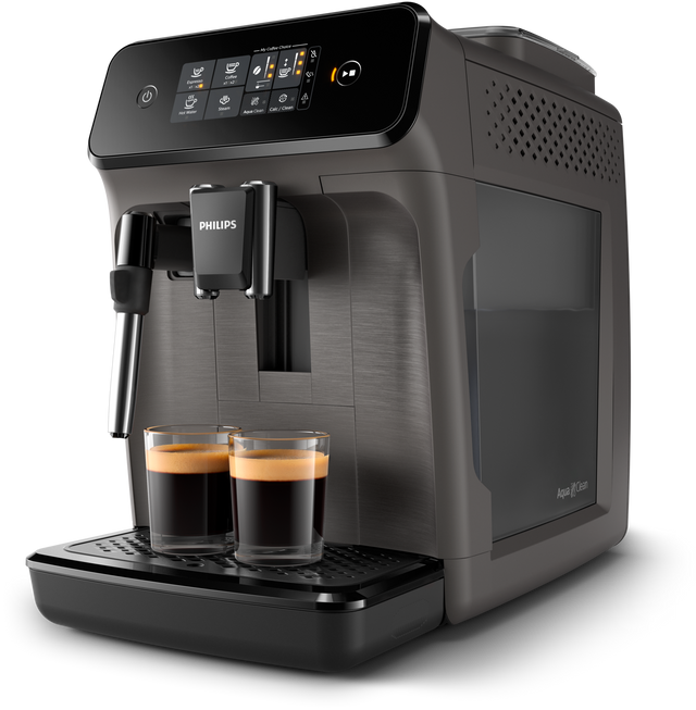 Philips | Espresso Coffee maker Series 1200 | EP1224/00 | Pump pressure 15 bar | Built-in milk frother | Fully automatic | 1500 W | Light Gray