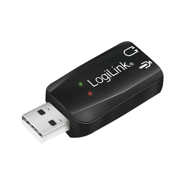 Logilink | USB Audio adapter, 5.1 sound effect