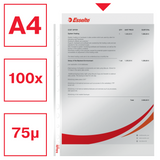 Įmautės Esselte, A4, 75 mikr., blizgios (100)