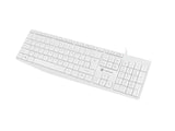 Natec | Keyboard | Nautilus NKL-1951 | Keyboard | Wired | US | White