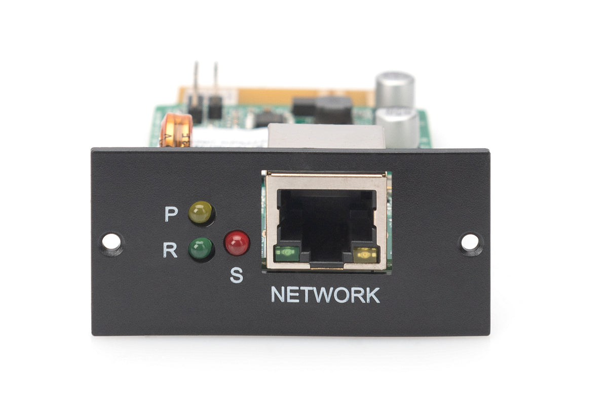 Digitus | SNMP and WEB card for DIGITUS OnLine UPS rack mount units | DN-170100-1