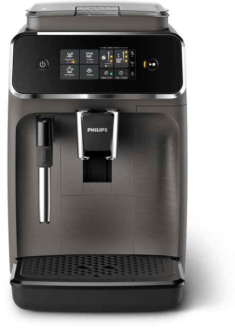 Philips | Espresso Coffee Maker | EP2224/10 | Pump pressure 15 bar | Built-in milk frother | Fully automatic | Kashmir Gray