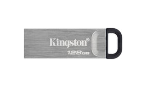 Kingston | USB Flash Drive | DataTraveler Kyson | 128 GB | USB Type-A | Black/Grey