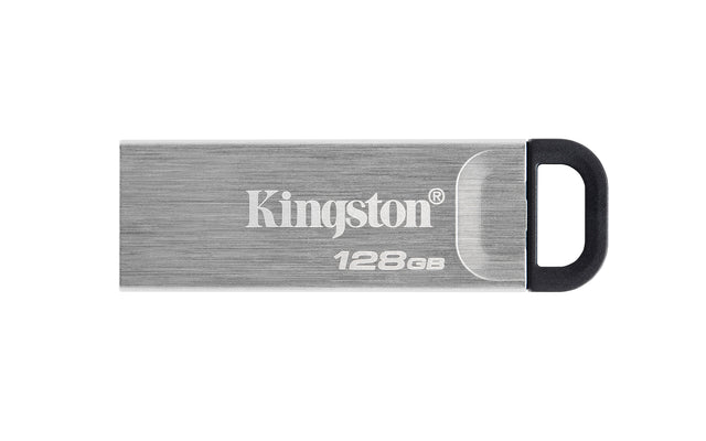 Kingston | USB Flash Drive | DataTraveler Kyson | 128 GB | USB Type-A | Black/Grey