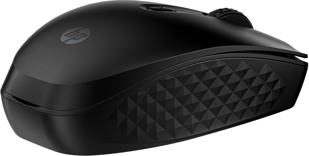 HP 425 Silent Wireless Bluetooth Mouse - Programmable, 4-way Scrolling - Black