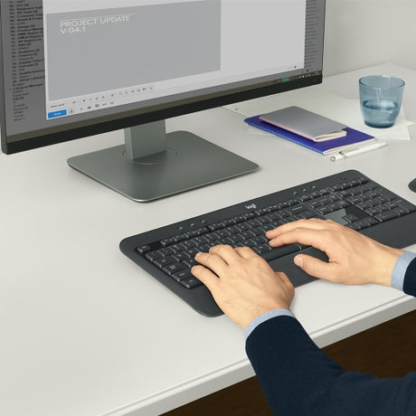 Logitech MK540 Advanced Combo Belaidė klaviatūra + pelė, US, Juoda