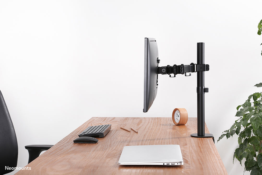 Neomounts Desk Mount | FPMA-D550BLACK Monitor Arm | Adjustable Height, Rotate, Tilt, Swivel | 10-32 " | Maximum weight (capacity) 8 kg | Black