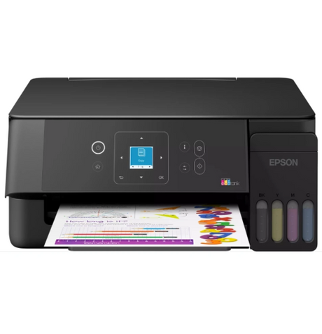 Epson EcoTank L3362 Spausdintuvas rašalinis spalvotas MFP A4 33 ppm USB Wi-Fi