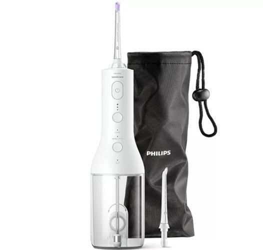 Philips Sonicare Power Flosser 3000 Series HX3826/31 Burnos irigatorius, Balta