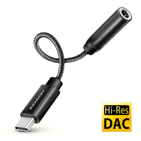 AXAGON | ADA-HC USB-C - HI-RES DAC Audio Adapter