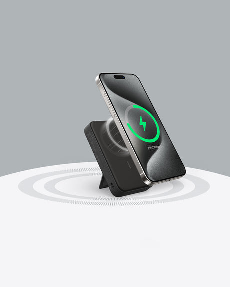 Anker 633 Magnetic Wireless Power Bank with 27W USB C port | A1654G11 | 10000 mAh | Black