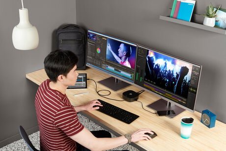 HP USB-C Dock G5 (5TW10AA) Jungčių stotelė, Juoda
