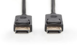 Digitus | DisplayPort Connection Cable | AK-340103-020-S | DisplayPort to DisplayPort DisplayPort Male (Version 1.1a)