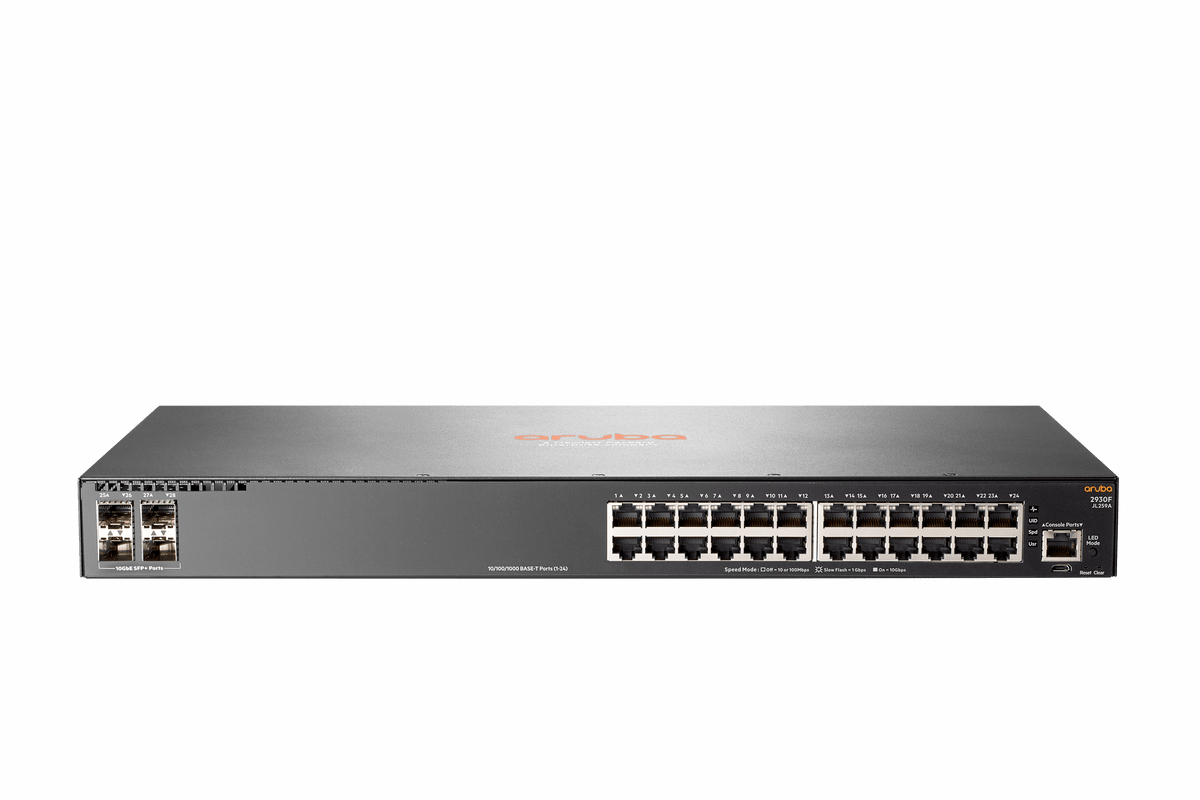 HPE Aruba 2930F 24G 4SFP Swch Europe - E