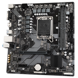 Gigabyte | B760M H DDR4 1.0 M/B | Processor family Intel | Processor socket LGA1700 | DDR4 DIMM | Memory slots 2 | Supported hard disk drive interfaces SATA, M.2 | Number of SATA connectors 4 | Chipset Intel B760 Express | Micro ATX