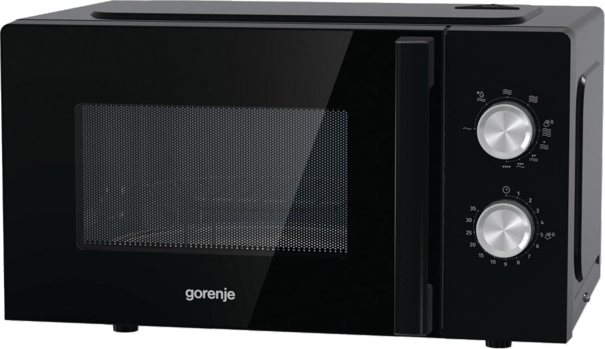 Gorenje | Microwave Oven | MO20E2BH | Free standing | 800 W | 20 L | Grill | Black