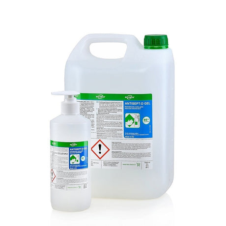 Dezinfekcinis rankų gelis antisept D gel 500 ml su dozatoriumi