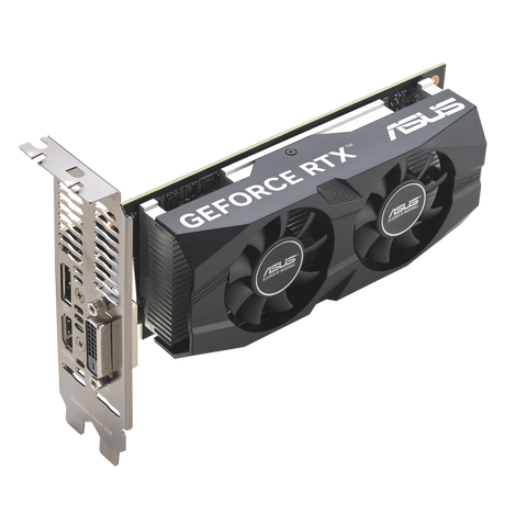 Asus GeForce RTX 3050 LP BRK OC Edition 6GB GDDR6 | NVIDIA | 6 GB | GeForce RTX 3050 | GDDR6 | DVI-D ports quantity 1 | HDMI ports quantity 1 | PCI Express 4.0
