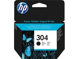 HP 304 (N9K06AE) Rašalinė kasetė, Juoda