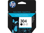 HP 304 (N9K06AE) Rašalinė kasetė, Juoda