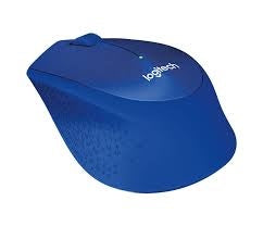Logitech M330 Silent Plus Belaidė pelė, RF Wireless, 1000 DPI, Blue