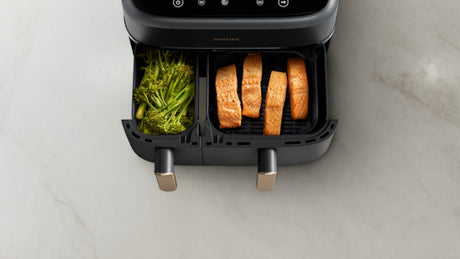 Philips Airfryer | NA352/00 | Power 2750 W | Capacity 9 L | Rapid Air technology | Charcoal Grey/Copper