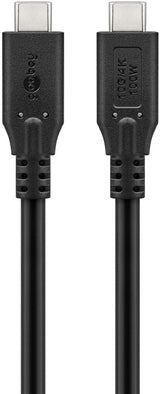 Goobay | USB-C Cable, USB 3.2, 100 W, 10 Gbit/s, Power Delivery, 0.5 m | 74199