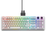Dell | Alienware Tri-Mode AW920K | Wireless Gaming Keyboard | Wireless | Bluetooth | RGB LED light | Wireless connection | US | CHERRY MX Red | Lunar Light