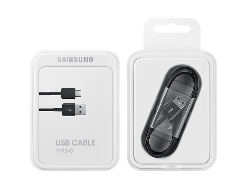 Samsung EP-DG930 USB-A Male į USB-C Male Kabelis 1.5m, Juoda
