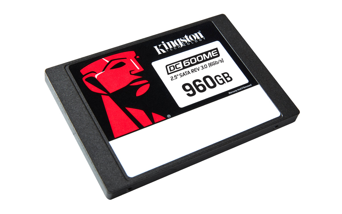 Kingston DC600ME | SSD | 960 GB | SSD form factor 2.5" | Solid-state drive interface SATA 6Gb/s | Read speed 560 MB/s | Write speed 530 MB/s