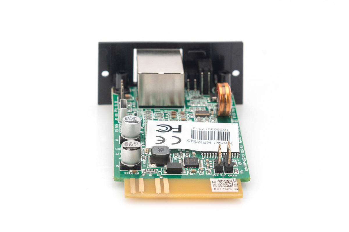 Digitus | SNMP and WEB card for DIGITUS OnLine UPS rack mount units | DN-170100-1