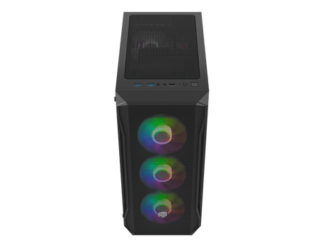 Fury PC Case | SHOBO SH4F RGB | Midi-Tower | Black