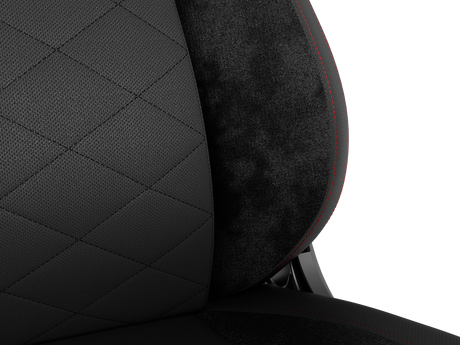 Genesis Gaming Chair Nitro 890 G2 Backrest upholstery material: Eco leather, Seat upholstery material: Eco leather, Base material: Metal, Castors material: Nylon with CareGlide coating | Black/Red